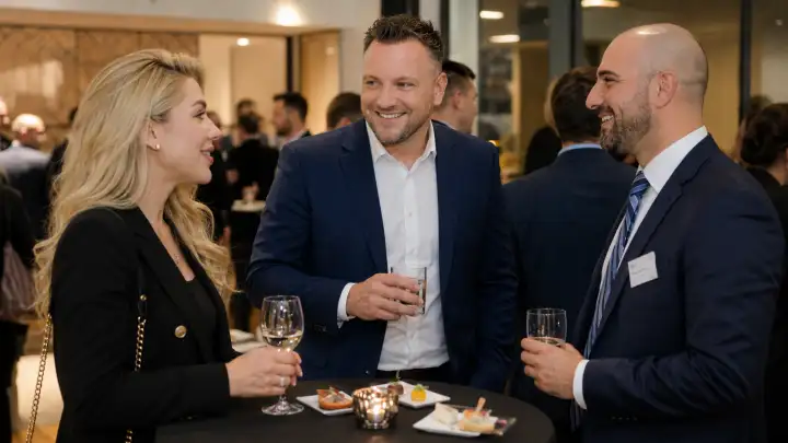 Alysis team networking event